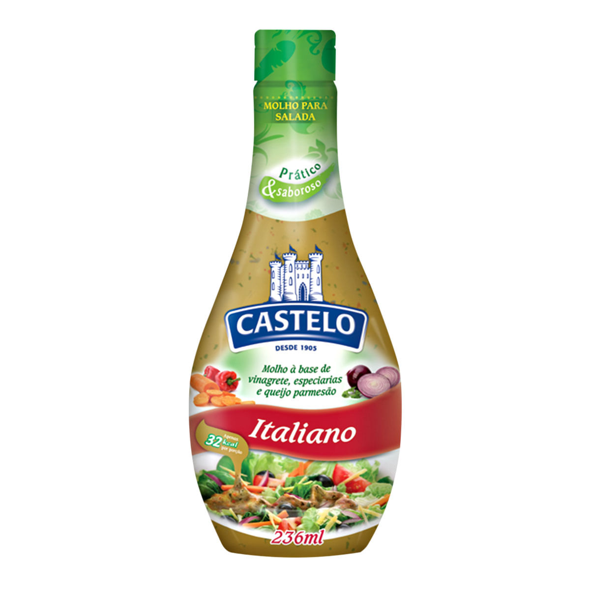 Molho para Salada Italiano Castelo 236ml