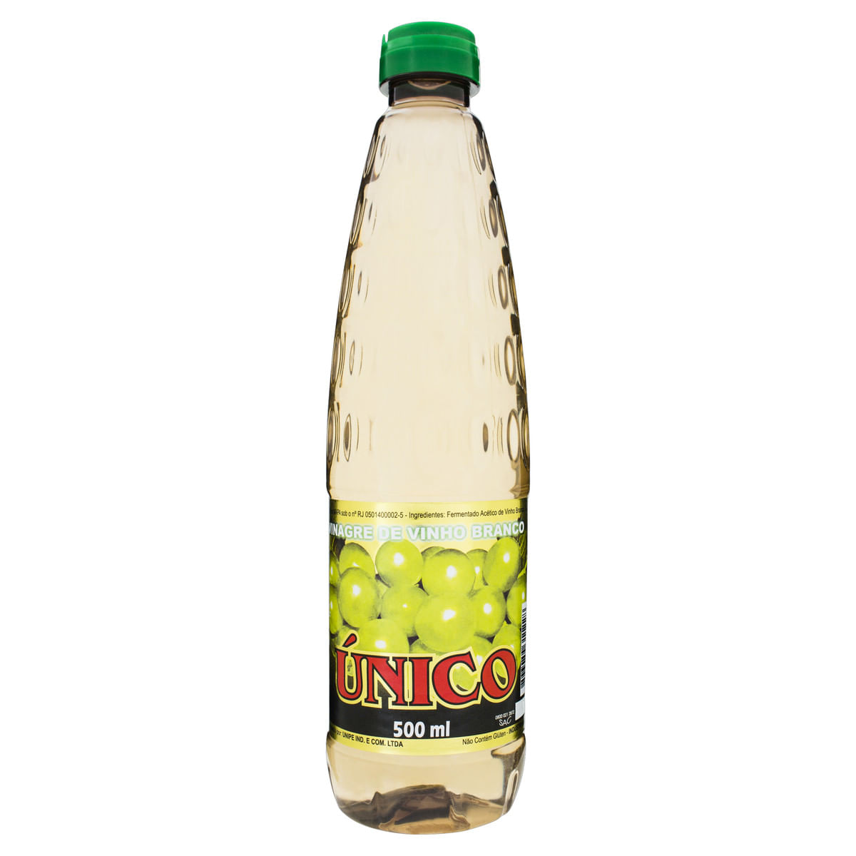 Vinagre Único de Vinho Branco  Frasco 500 ml