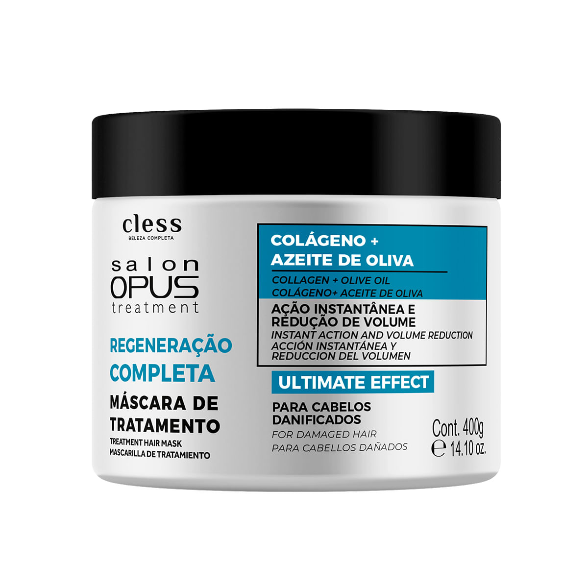 Máscara de Tratamento Salon Opus Regeneração Completa 400g