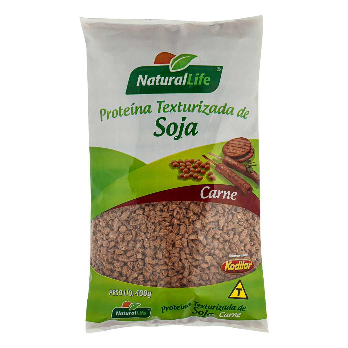 Proteína Texturizada de Soja Carne Kodilar Natural Life 400 g