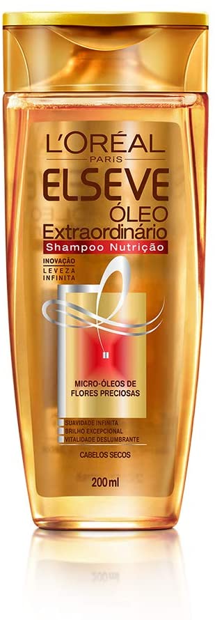 Shampoo Elseve com Mircro Óleos de Flores Preciosas 200ml