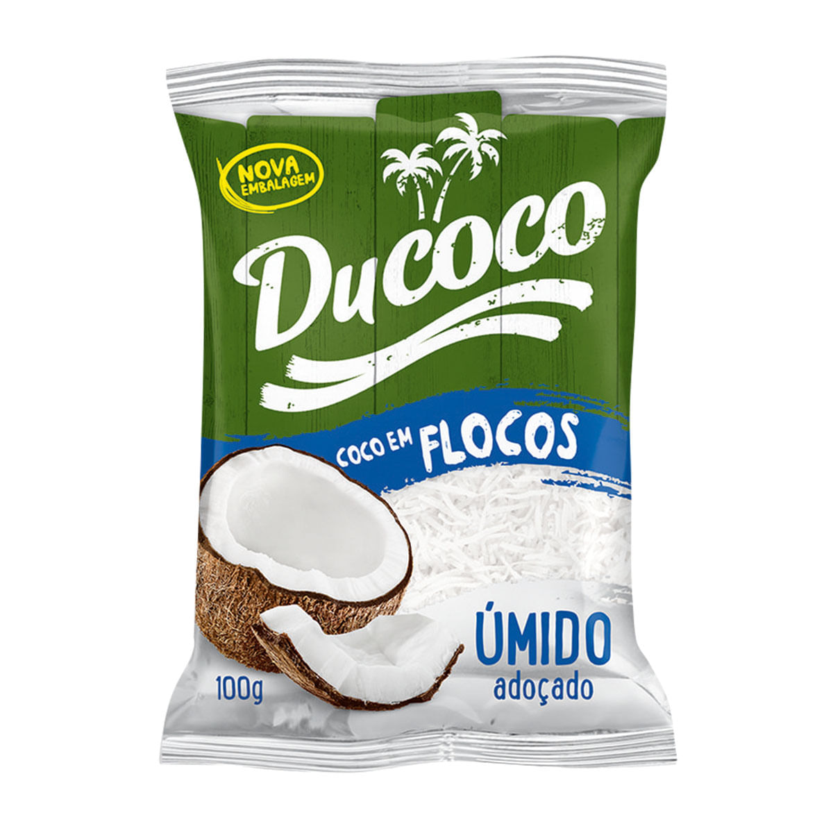 Coco Seco em Flocos com Açúcar Ducoco 100g