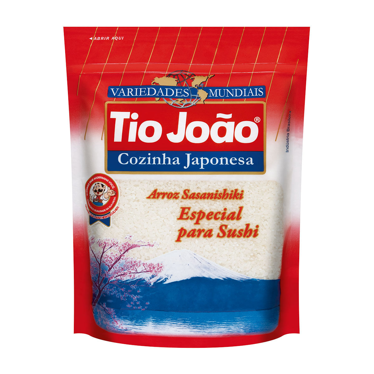 Arroz Sasanishiki Tipo 1 Tio João Variedades Mundiais Cozinha Japonesa 1Kg