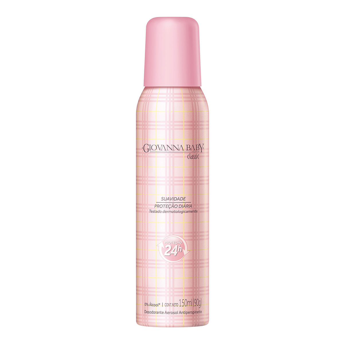 Desodorante Giovanna Baby Classic Flores de Lavanda Aerosol Feminino 150ml