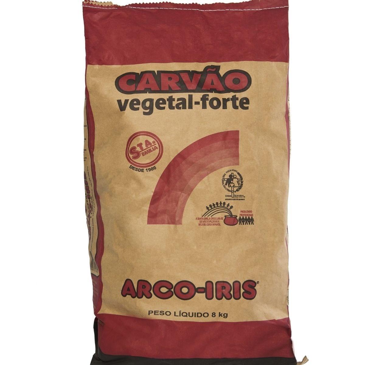 Carvão Vegetal Arco Iris 8Kg