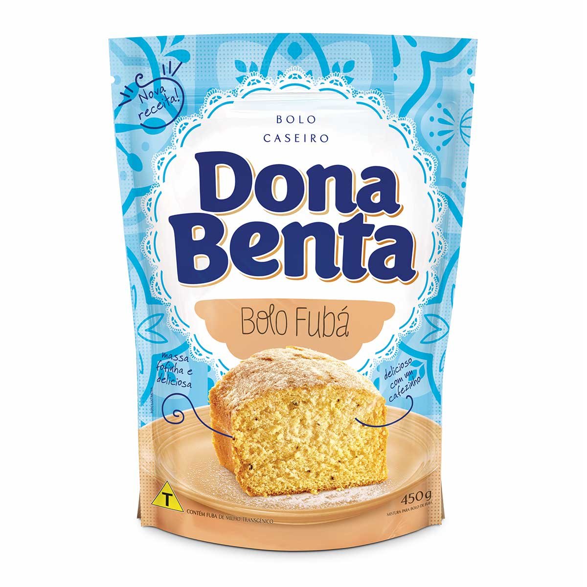 Mistura para Bolo Fubá Dona Benta 450 g