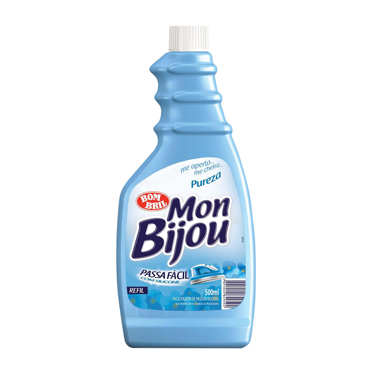 Facilitador para Passar Roupas Mon Bijou Pureza 500ml Refil