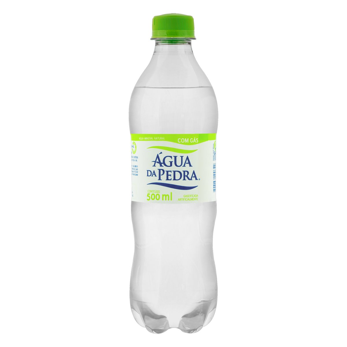 Água Mineral Natural com Gás Água da Pedra Garrafa 500 ml