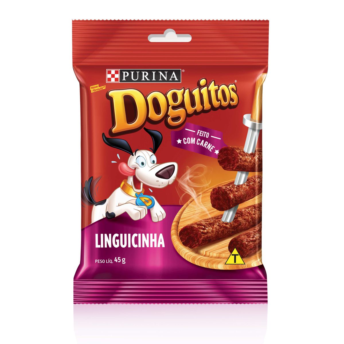 Petisco para Cachorro Purina Doguitos Linguicinha 45g