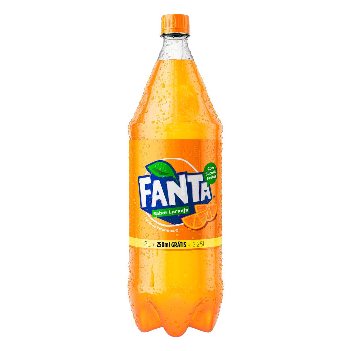 Fanta Laranja  2,25 L Grátis 250 ml