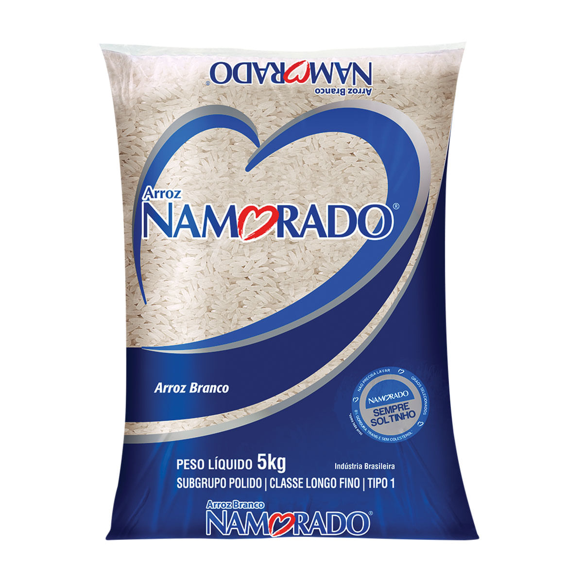 Arroz Branco Longo-fino Tipo 1 Namorado 5Kg