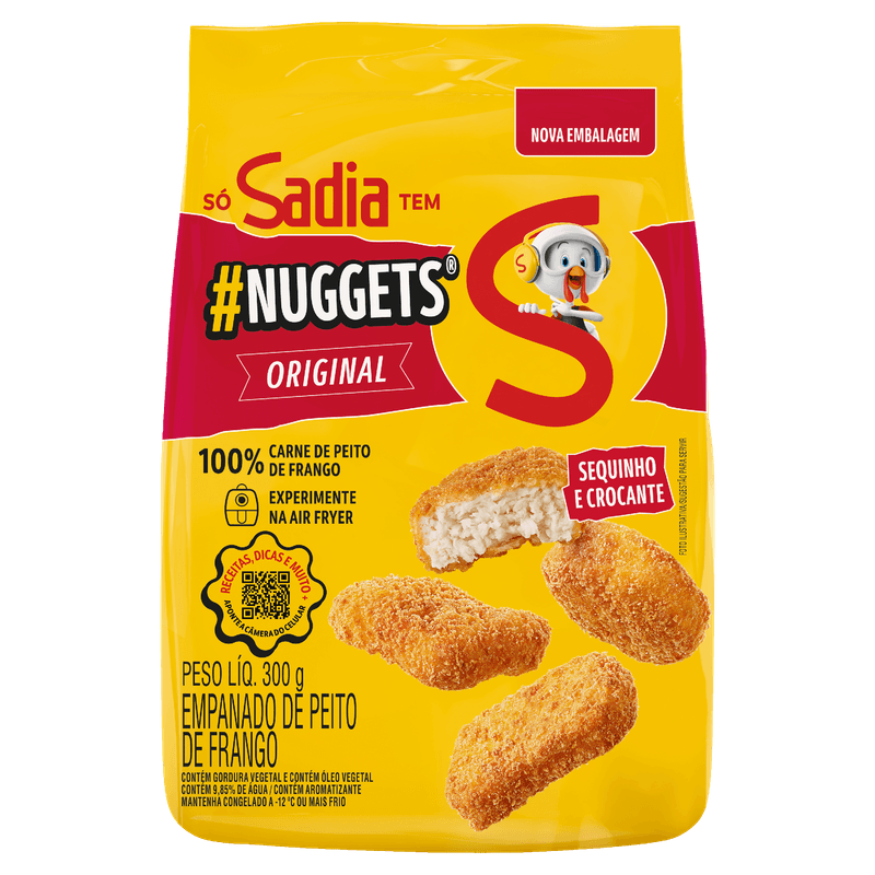 Nuggets de Frango Tradicional Sadia 300g