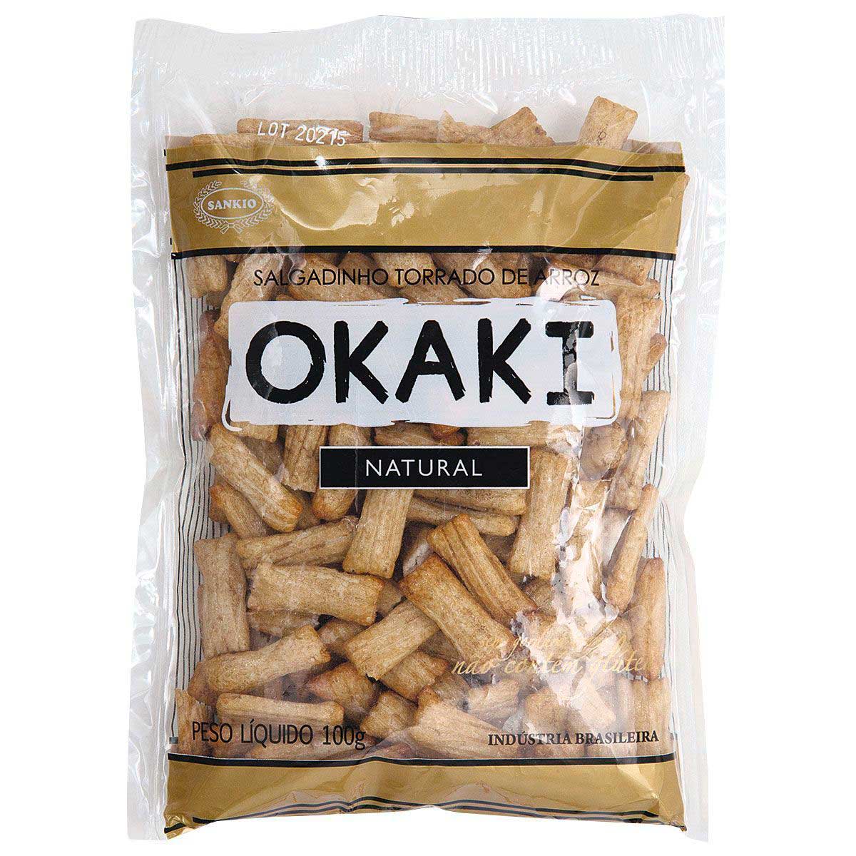 Biscoito Okaki Natural Sankio 100 g