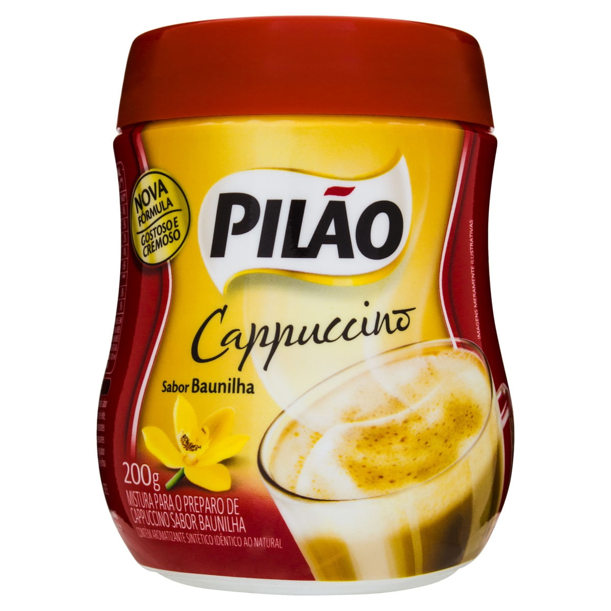 Cappuccino Baunilha Pilão 200 g