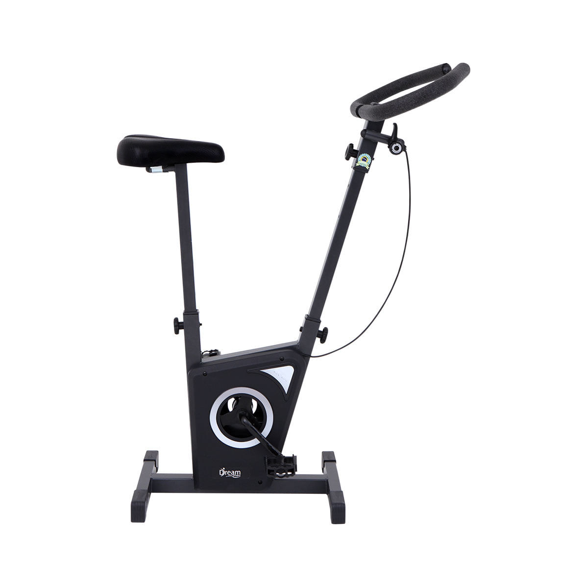 Bicicleta Ergométrica Vertical Dream Fitness EX450 Chumbo Bivolt