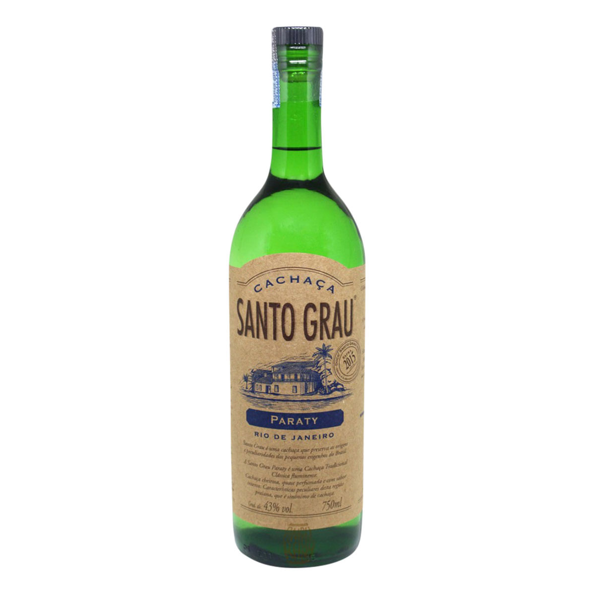 Cachaça Santo Grau Paraty 750 ml