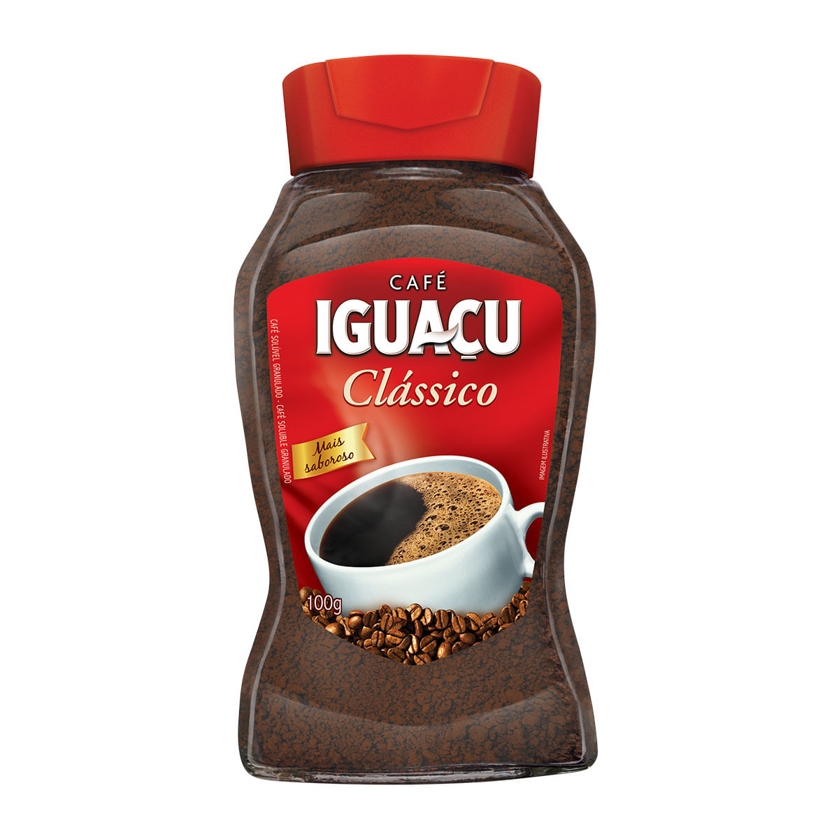 Café Solúvel Granulado Iguaçu Clássico 100g