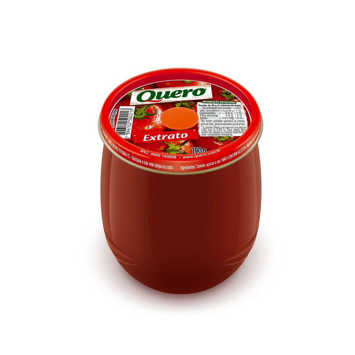 Extrato de Tomate Quero 190 g