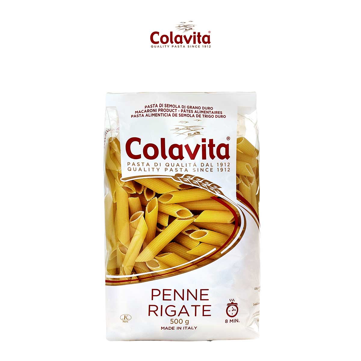 Macarrão Grano Duro Penne Rigate Colavita 500 g