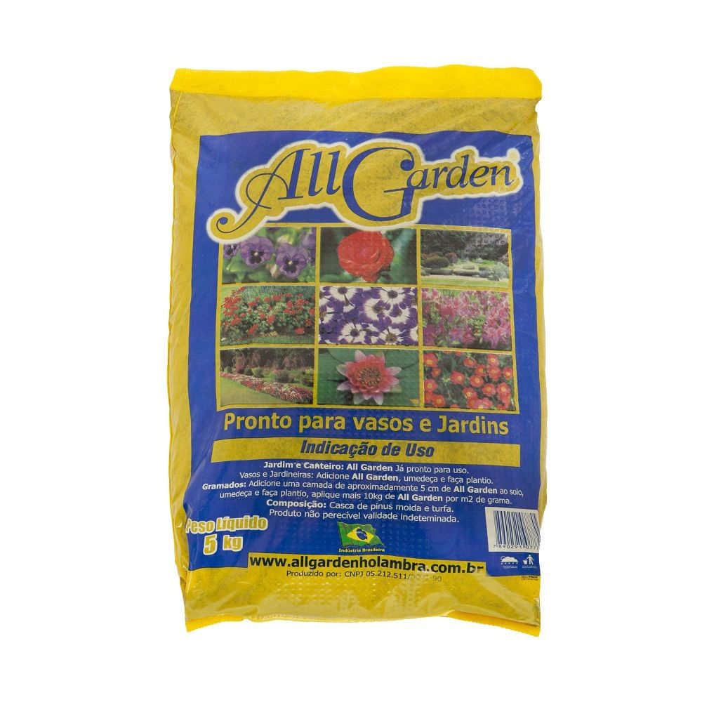 Substrato All Garden Turfa - 5Kg