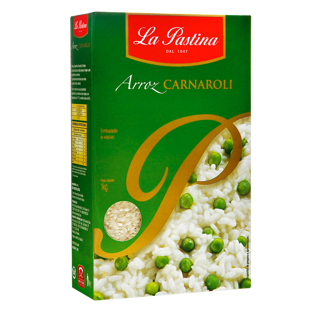 Arroz Carnoroli La Pastina 1Kg