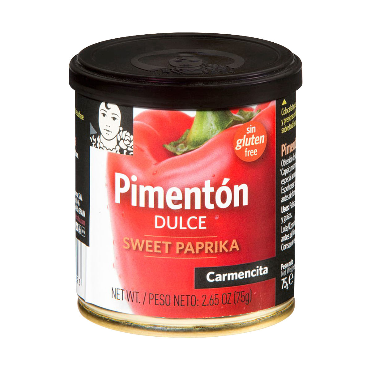 Páprica Doce Carmencita 75g