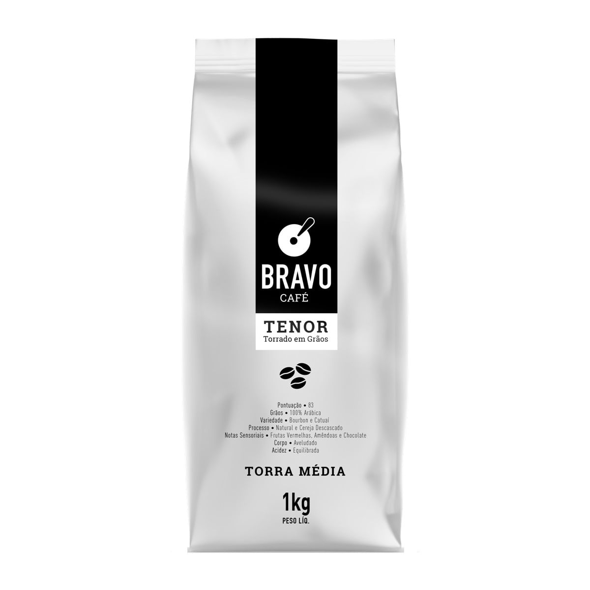 Café em Grãos Bravo Café 1Kg