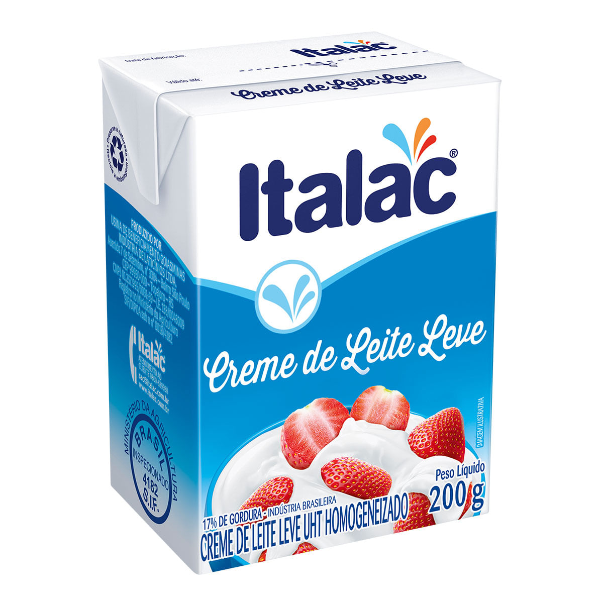 Creme de Leite Leve Italac 200g