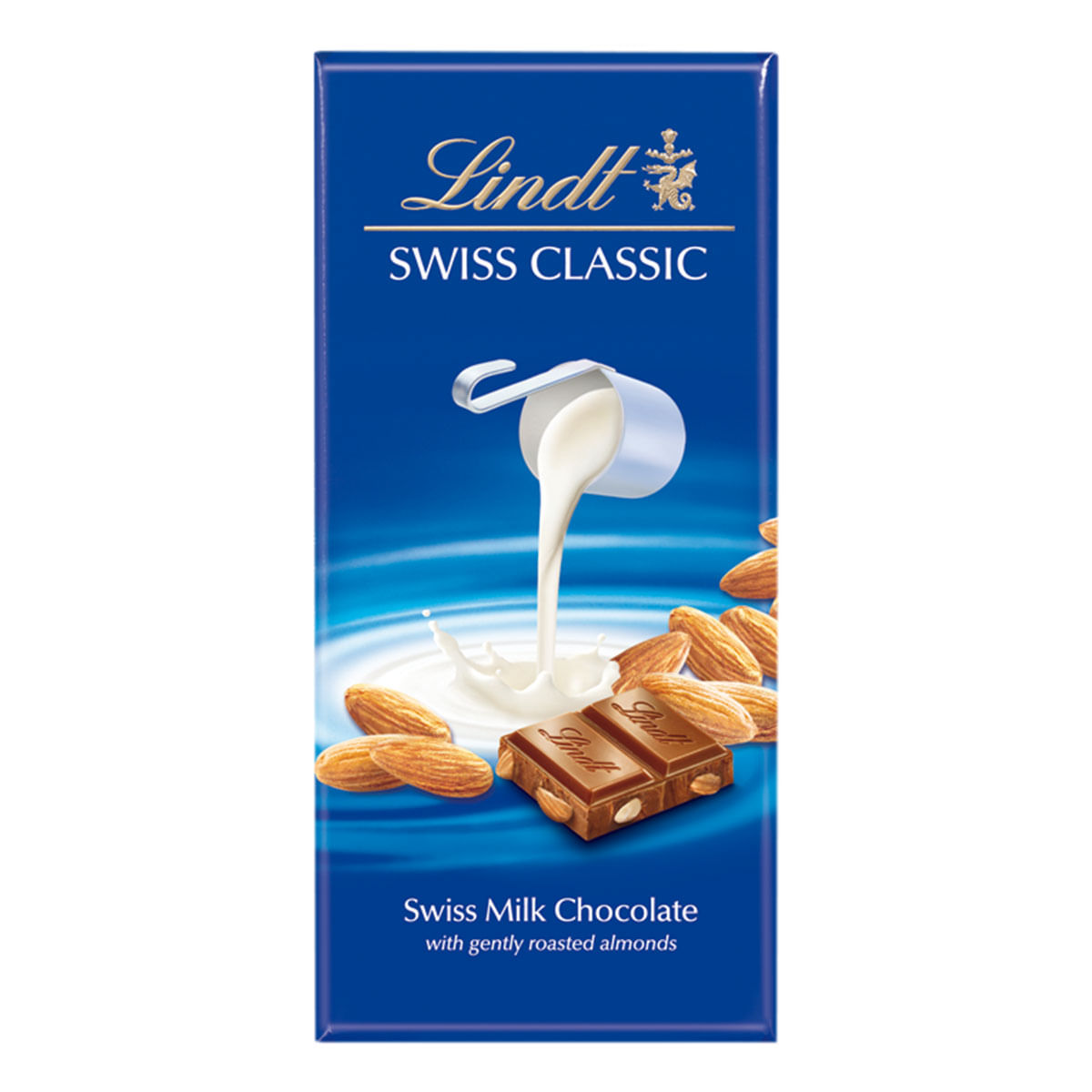 Chocolate ao Leite com Amêndoa Lindt Swiss Classic 100g