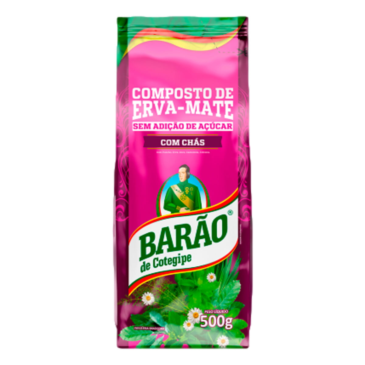 Composto de Erva-Mate com Chás Barão de Cotegipe 500 g