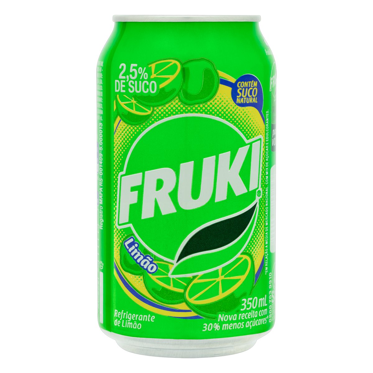 Refrigerante Fruki Limão Lata 350 ml