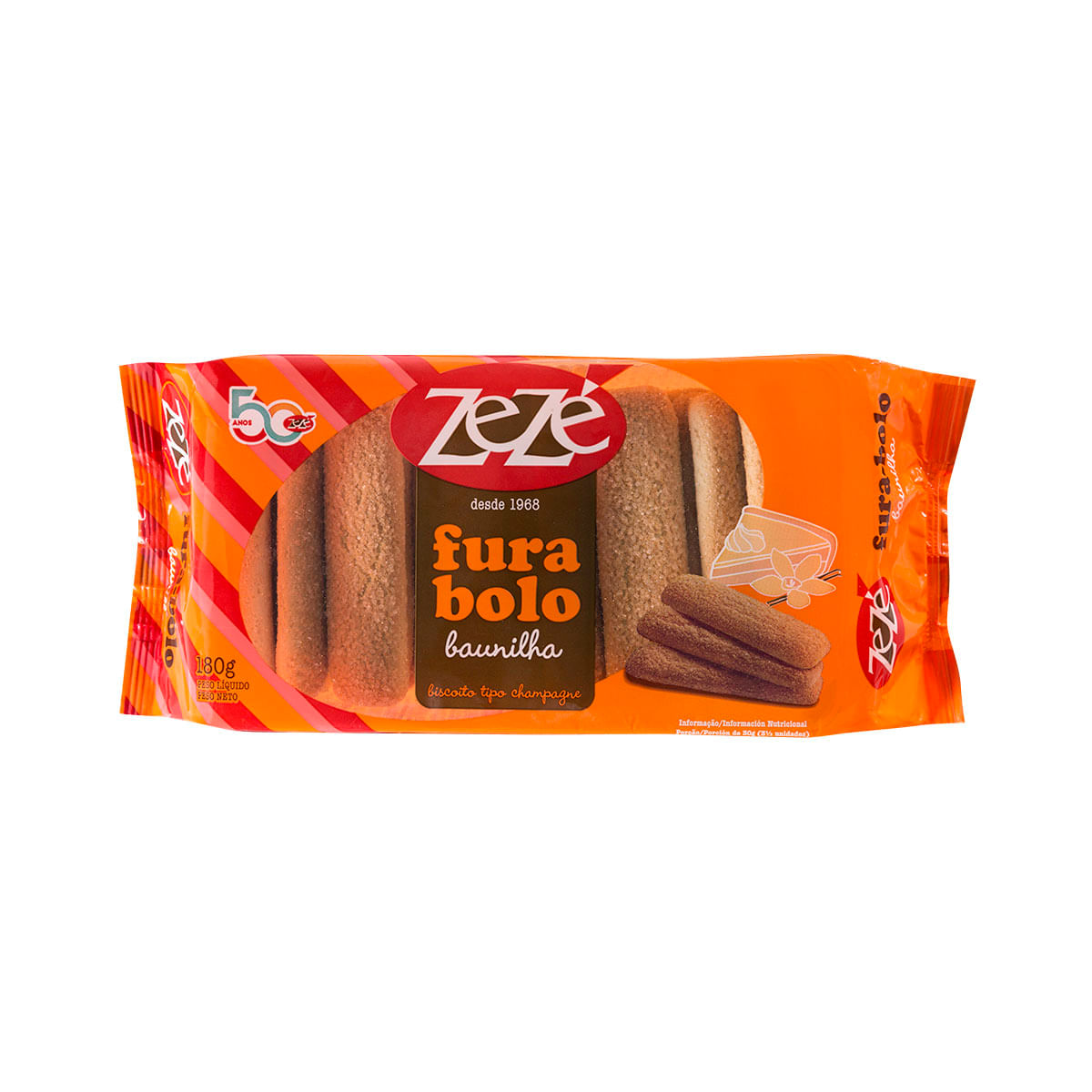 Biscoito Doce Baunilha com Zeze 180g