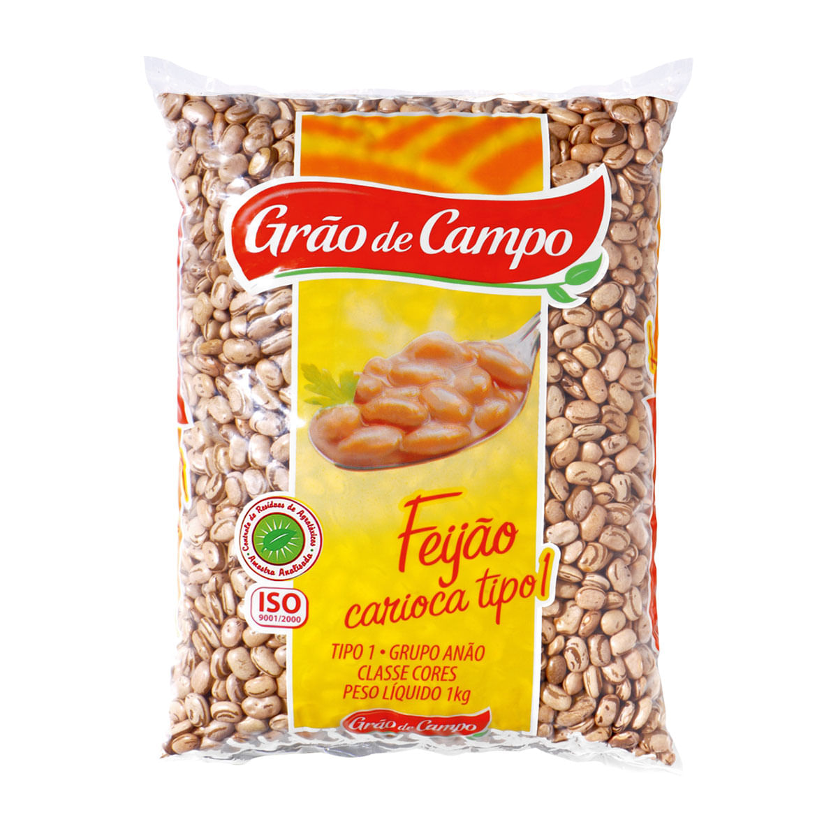 Feijão Carioca Tipo 1 Grão de Campo 1Kg