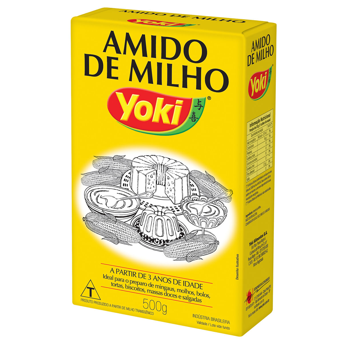 Amido de Milho Yoki 500g