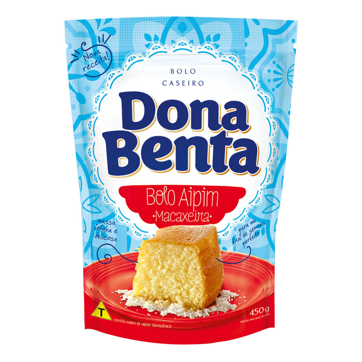 Mistura para Bolo Aipim Dona Benta 450g