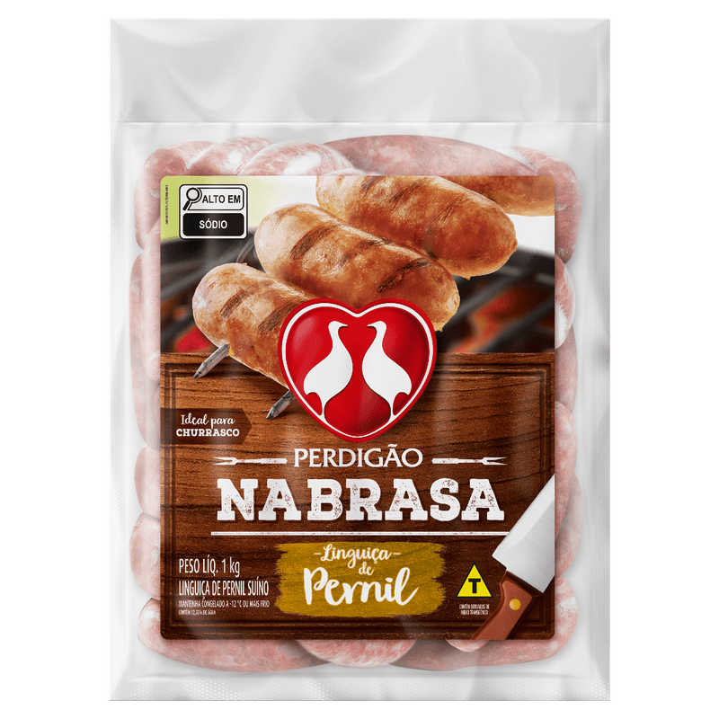 Linguiça de Pernil Perdigão Na Brasa 1Kg