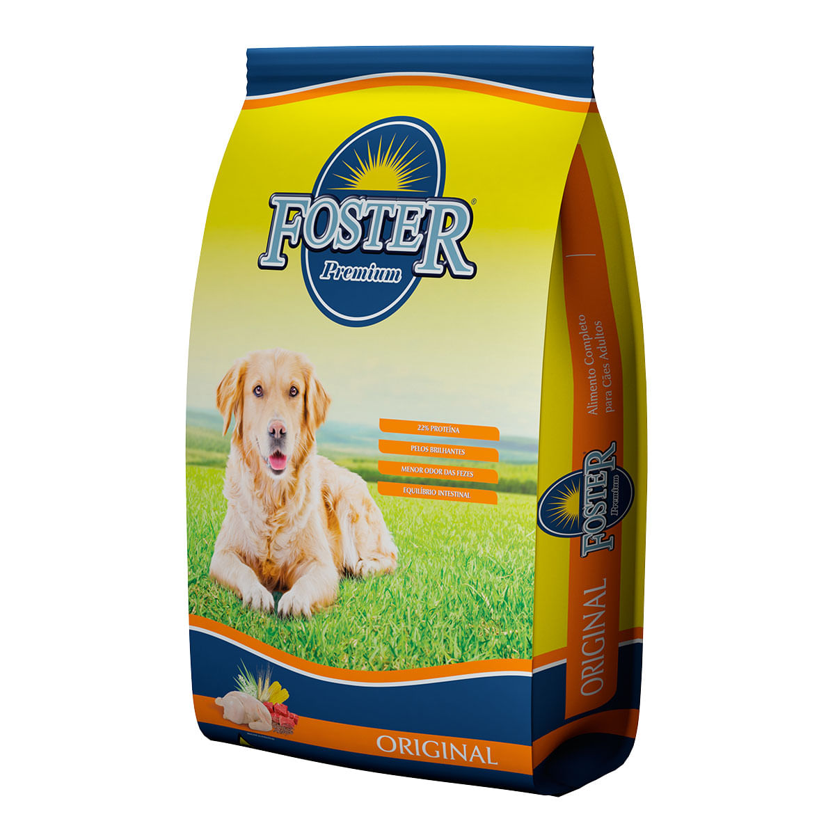 Ração para Cães Adulto Foster Premium Original 2kg