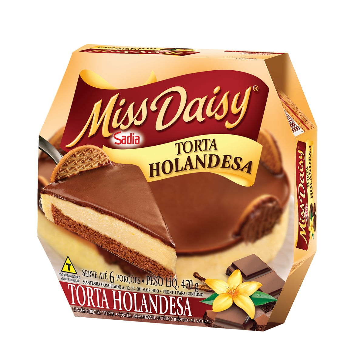 Torta Sadia Miss Daisy Holandesa 470g