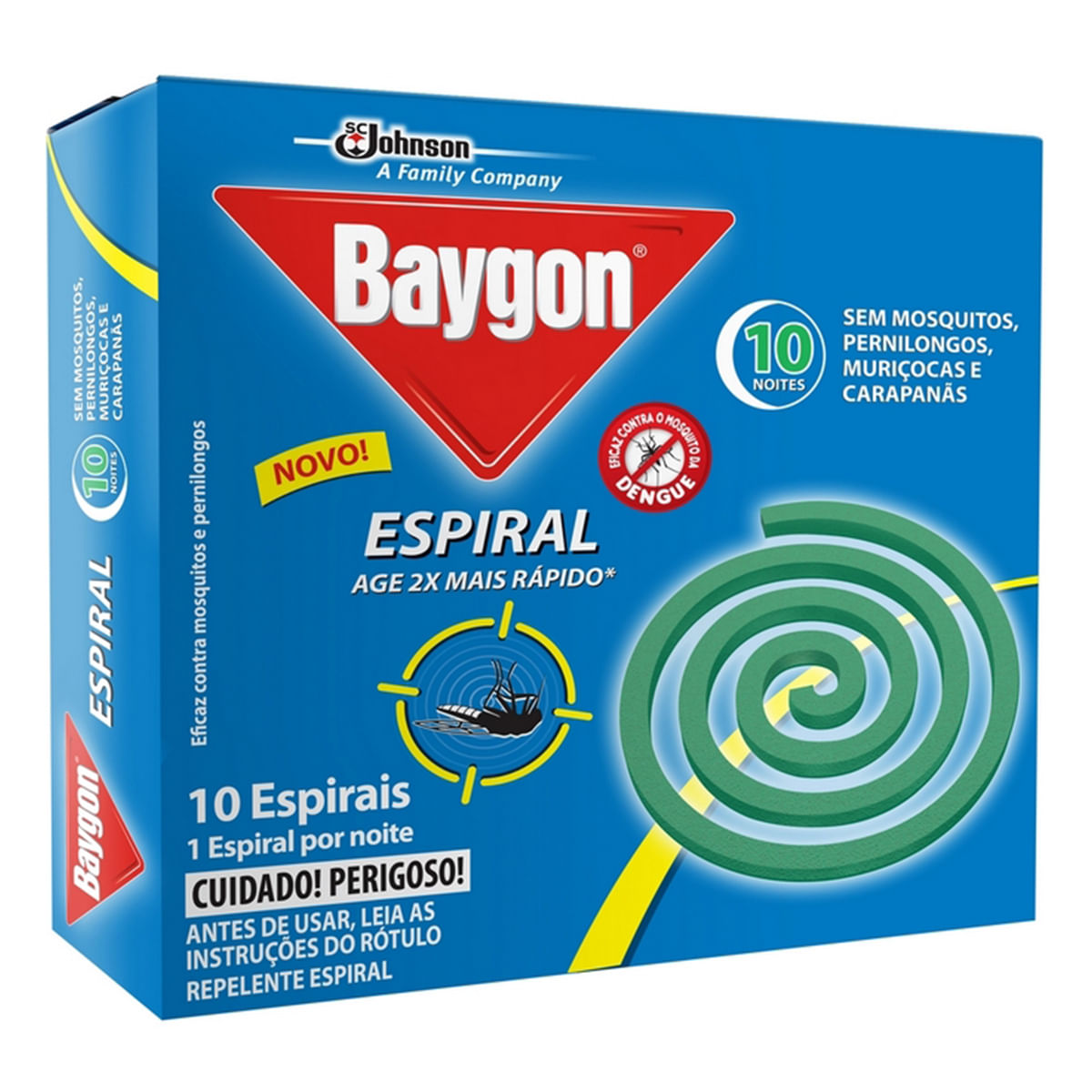 Inseticida para Mosquitos Baygon Espiral