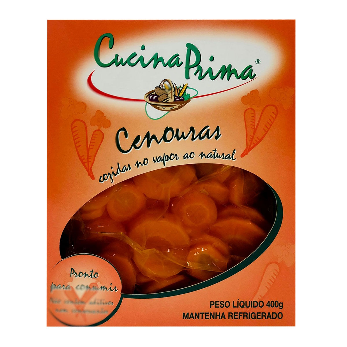 Cenoura Cucina Prima Verdureira 400 g