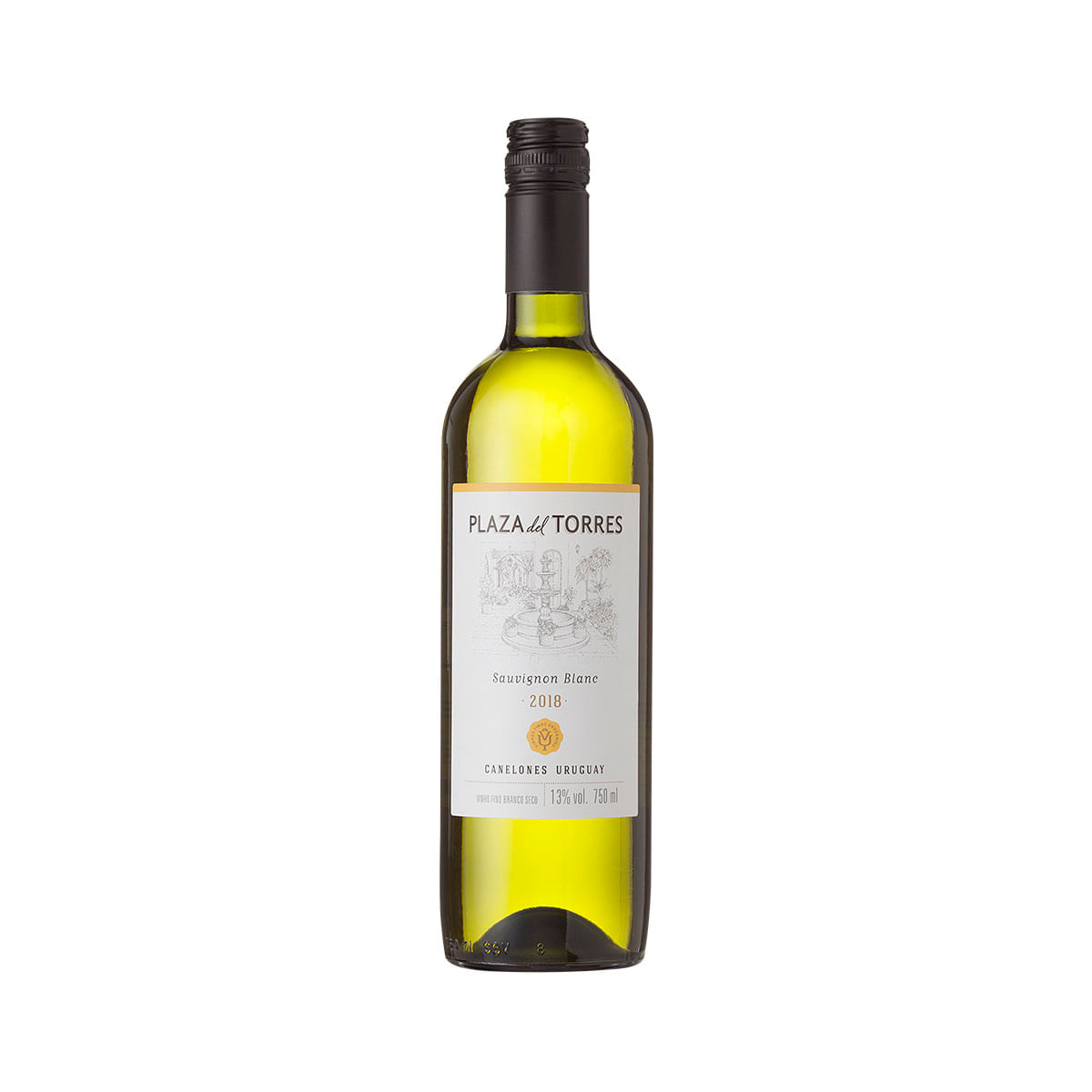 Vinho Branco Uruguaio Sauvignon Blanc Plaza del Torres - 750 ml