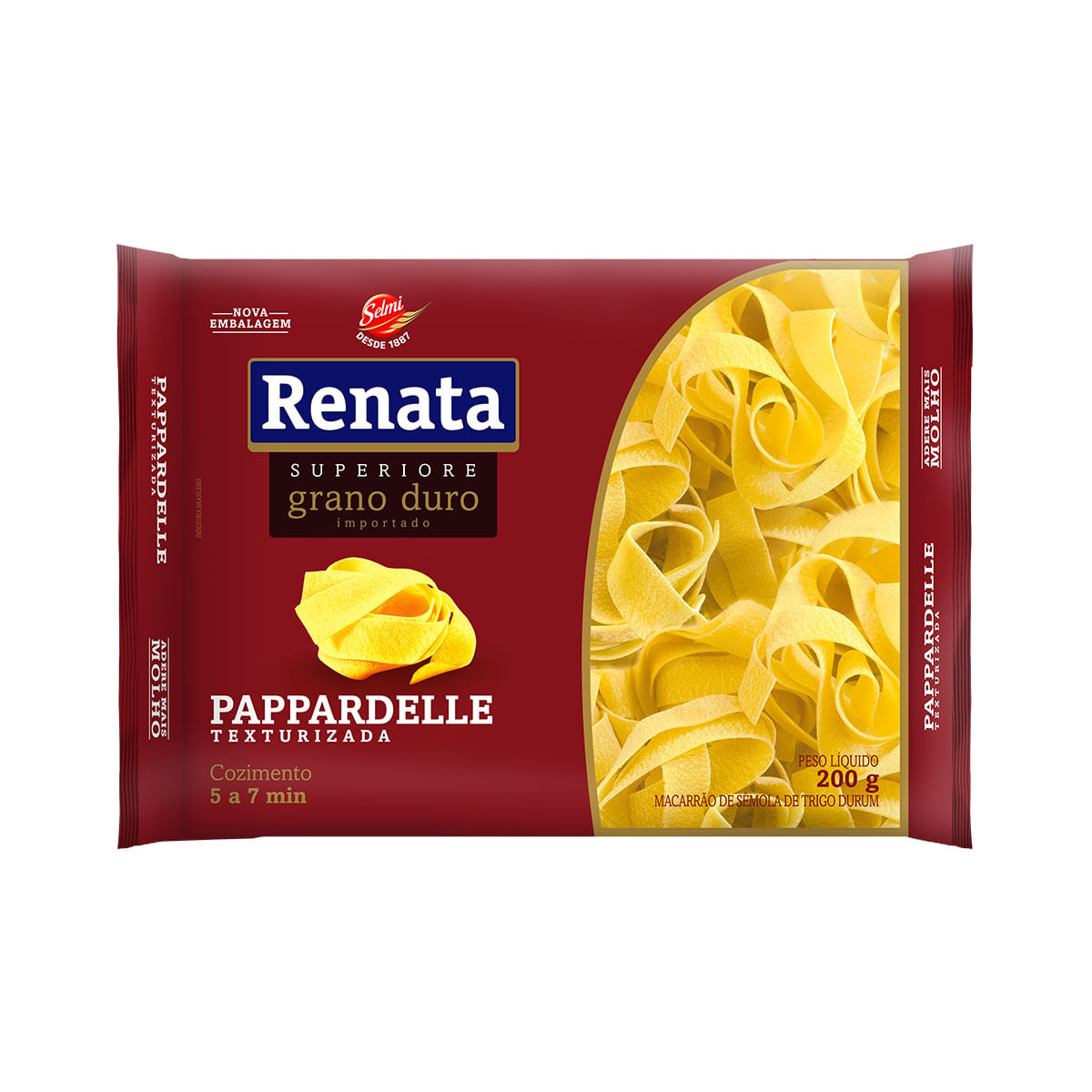 Macarrão Pappardelle Renata Grano Duro Superiore 200g