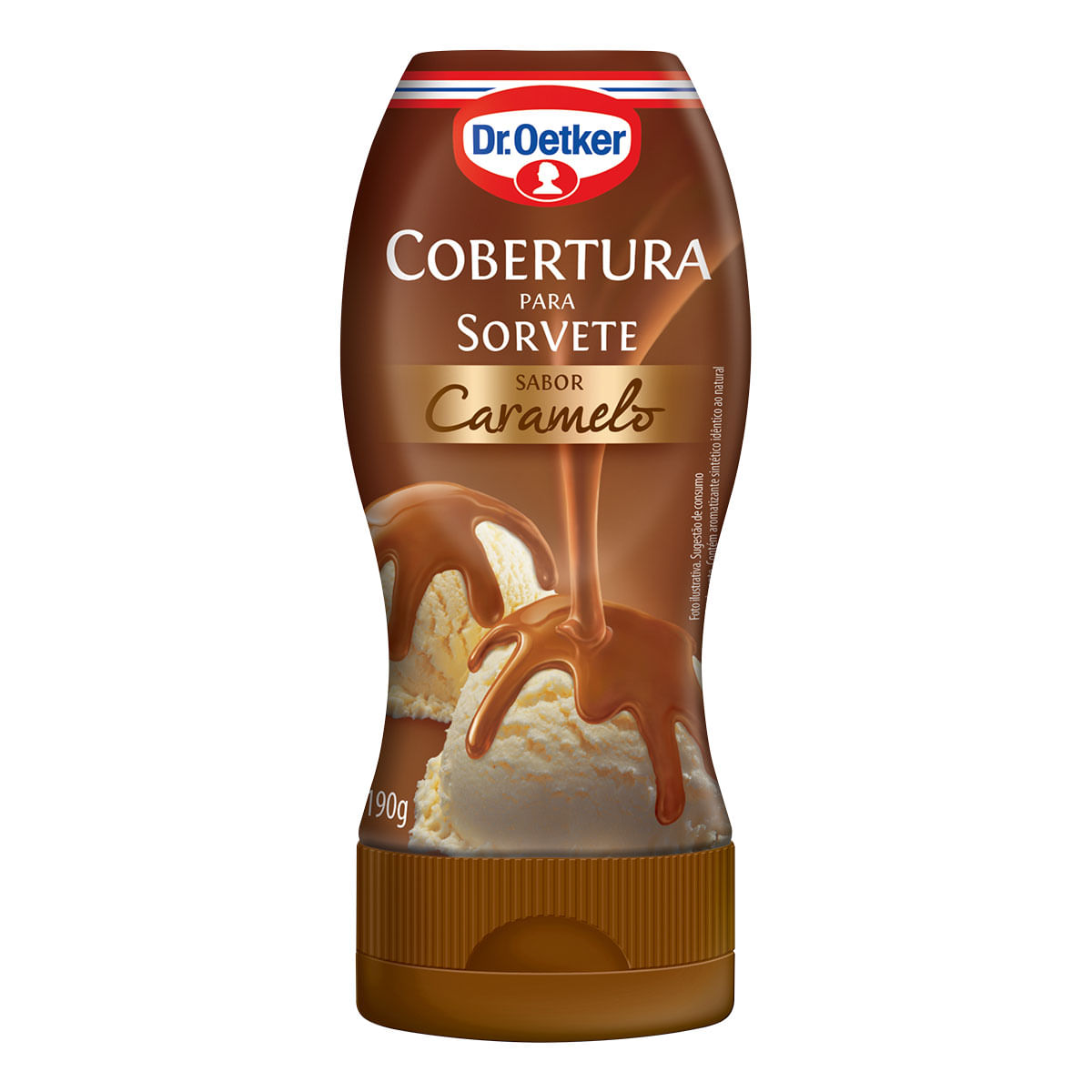 Cobertura para Sorvete Sabor Caramelo Dr.Oetker 190g