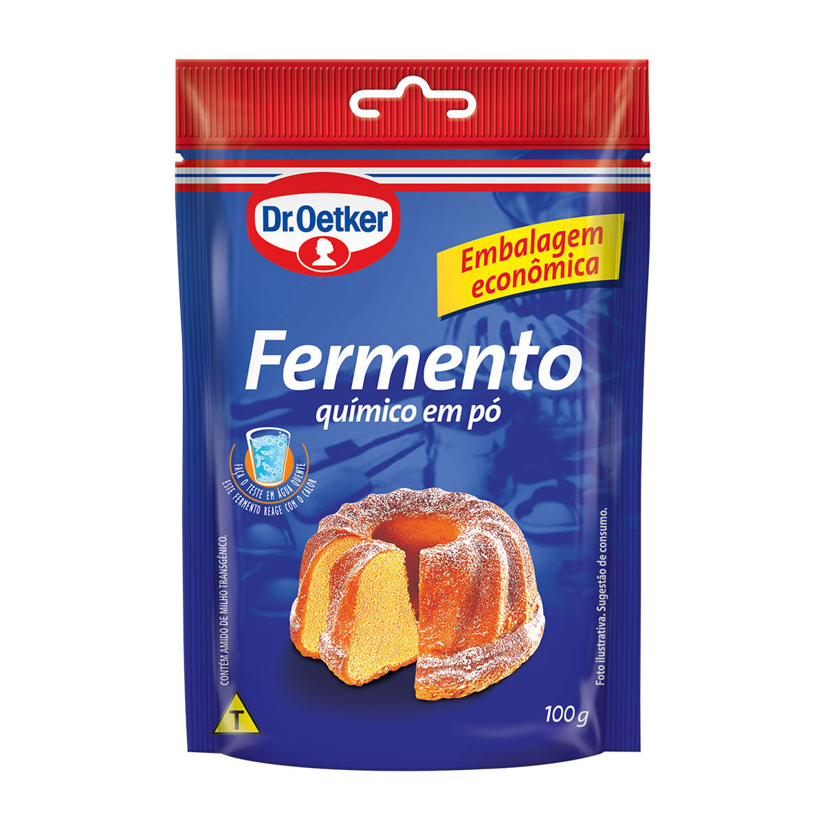 Fermento em Pó Dr. Oetker Sachê 100g