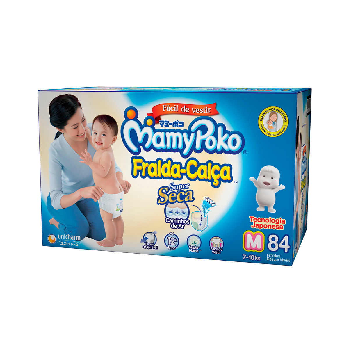 Fralda Calça Mamypoko M Jumbo - 84 Unidades