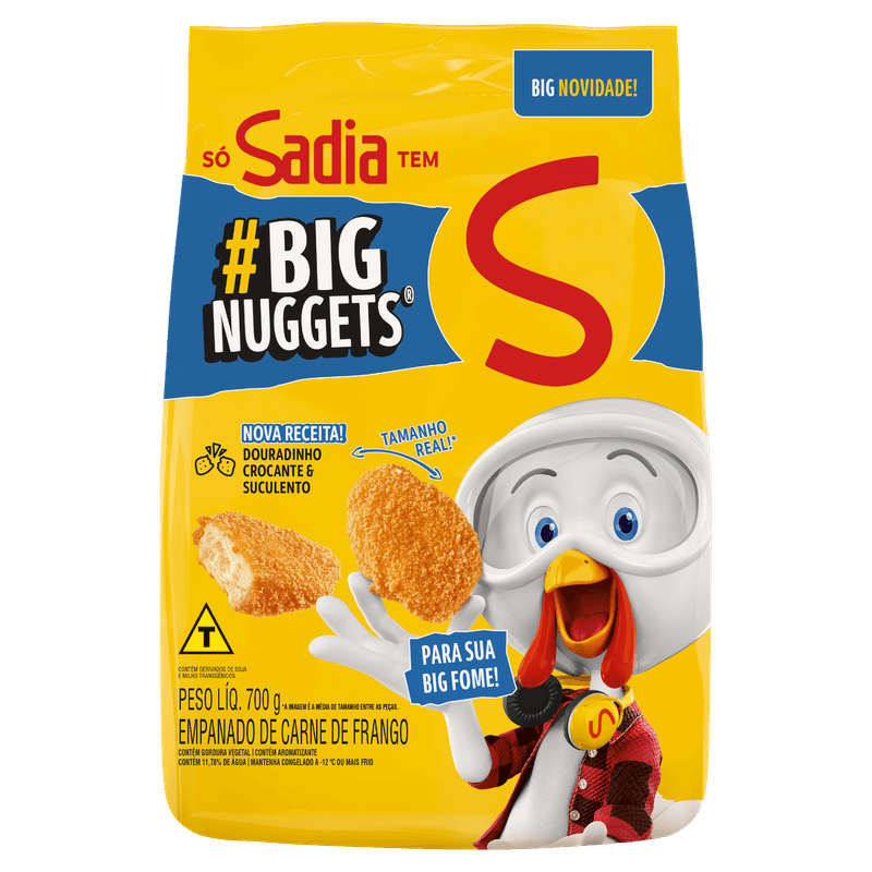 Nuggets de Frango Sadia 700g