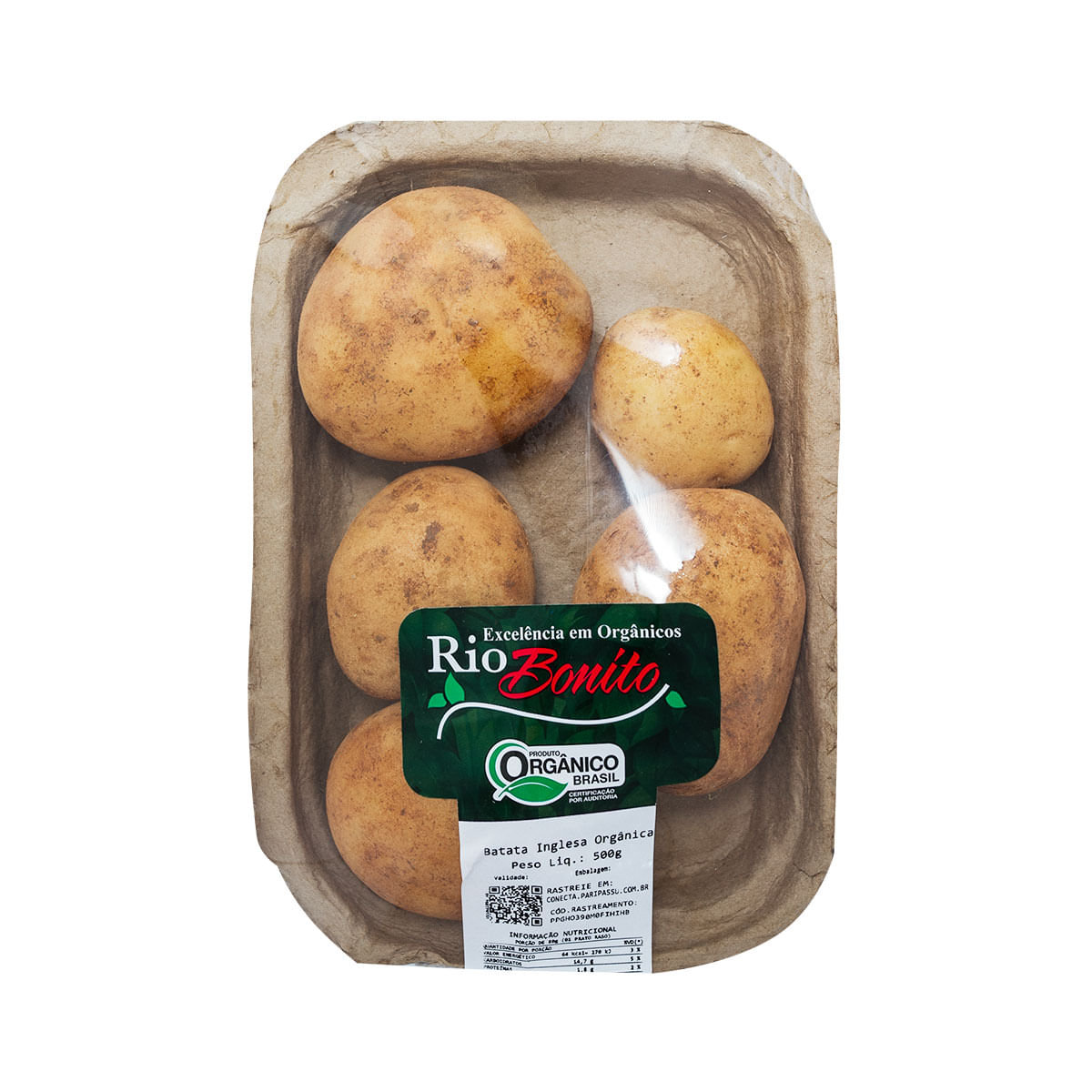 Batata Inglesa Fresca Rio Bonito 500g