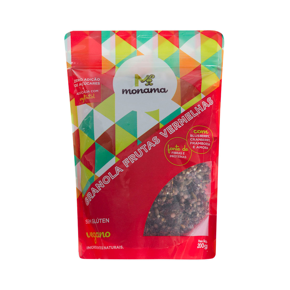 Granolas de Frutas Vermelhas Monama 200g