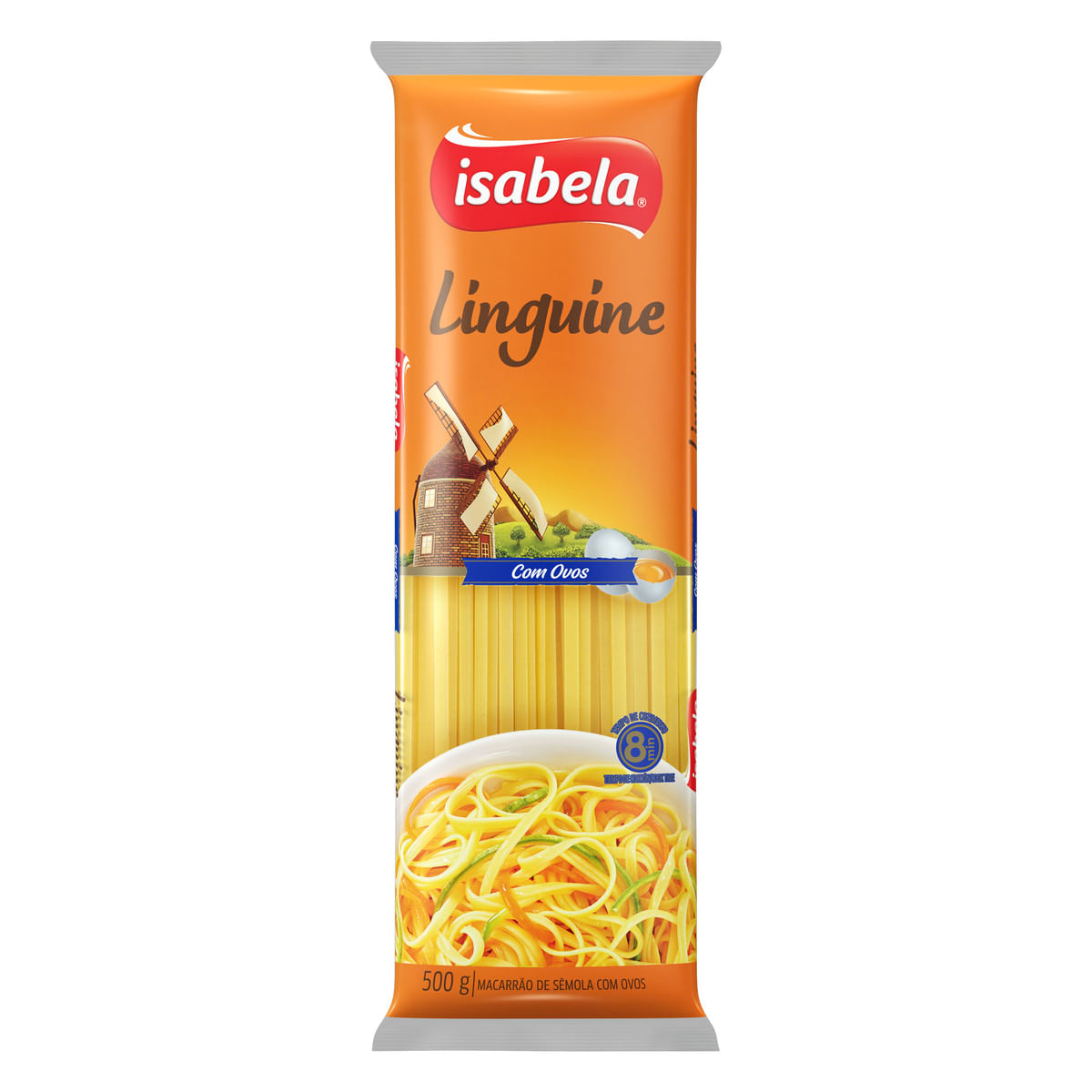 Macarrão de Sêmola com Ovos Isabela Linguine 500 g