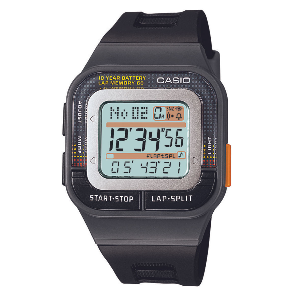 Relógio Casio Masculino Preto Digital SDB-100-1ADF